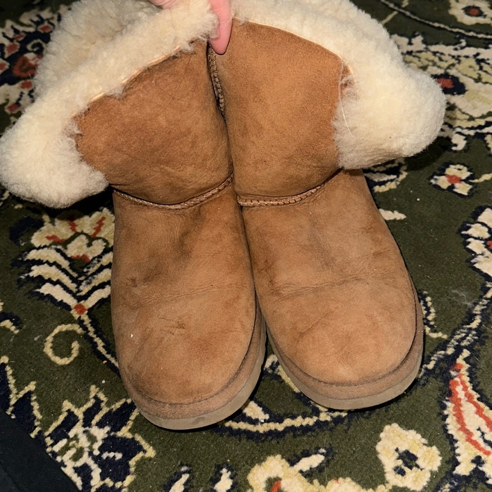 Ugh button boots